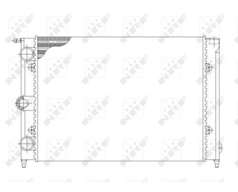 Radiator, engine cooling