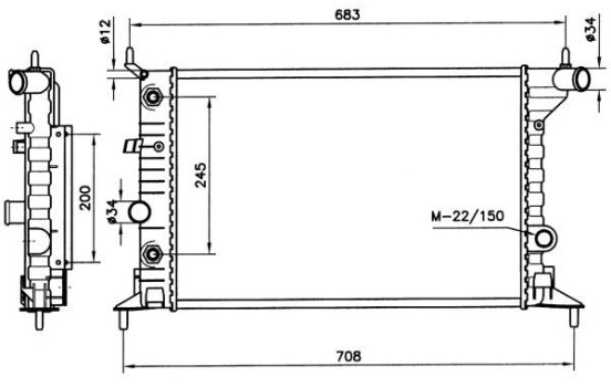 Radiator, engine cooling, Image 5