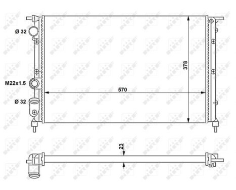 Radiator, engine cooling, Image 5