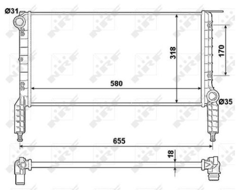 Radiator, engine cooling, Image 5