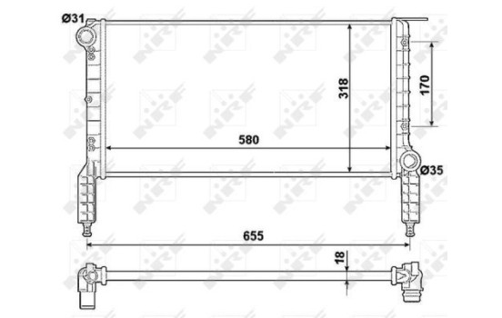 Radiator, engine cooling, Image 5