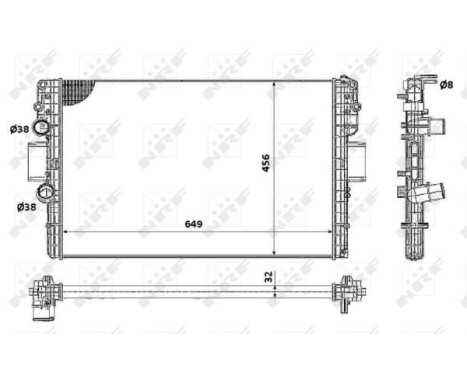 Radiator, engine cooling, Image 4