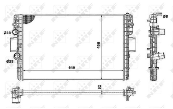 Radiator, engine cooling, Image 3