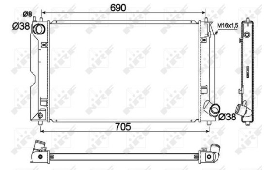 Radiator, engine cooling, Image 5