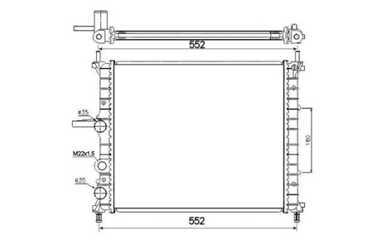 Radiator, engine cooling, Image 3