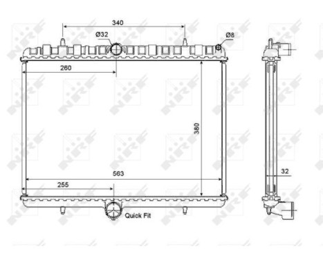 Radiator, engine cooling, Image 4