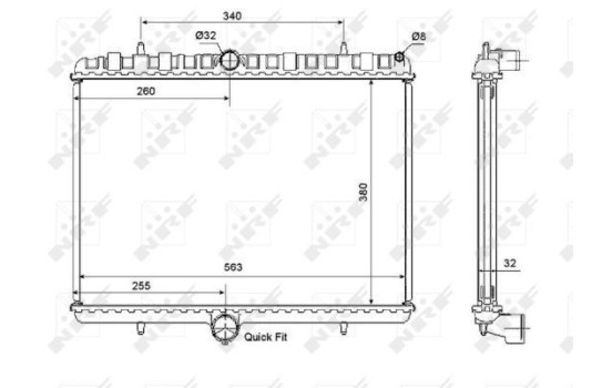 Radiator, engine cooling, Image 3