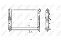 Radiator, engine cooling