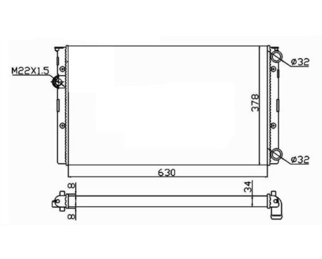 Radiator, engine cooling, Image 5