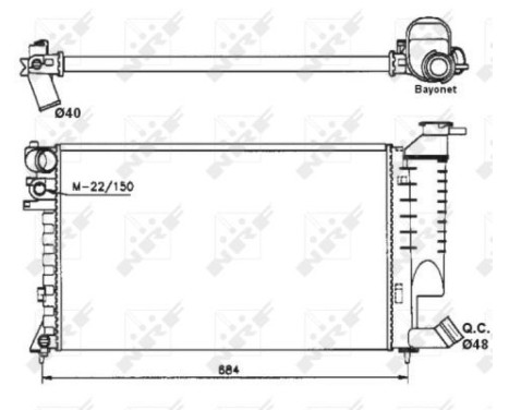 Radiator, engine cooling, Image 4