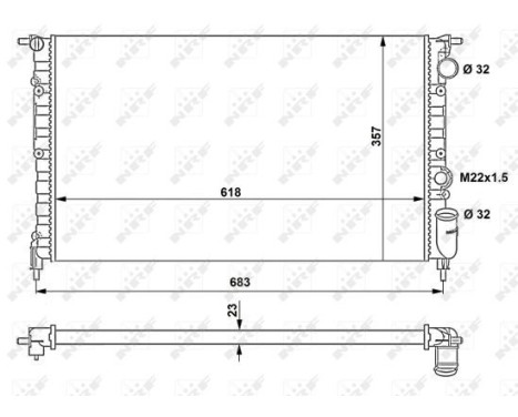 Radiator, engine cooling, Image 5