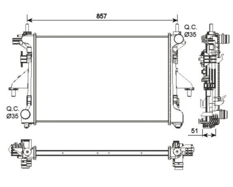 Radiator, engine cooling, Image 5