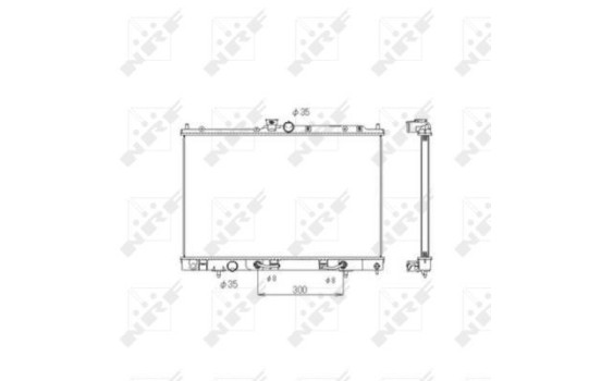 Radiator, engine cooling, Image 3