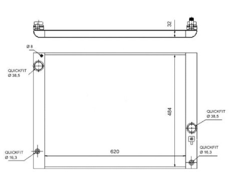 Radiator, engine cooling, Image 5