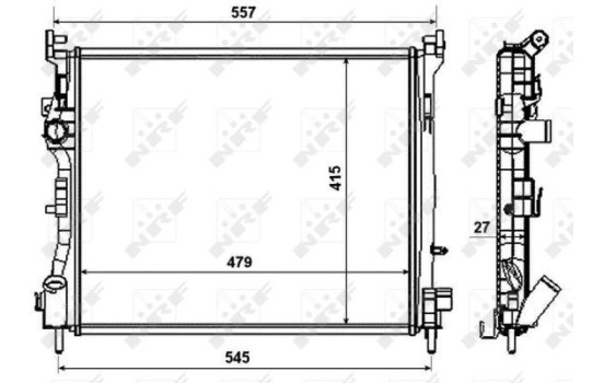 Radiator, engine cooling, Image 3