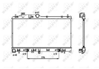 Radiator, engine cooling