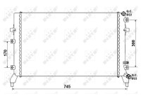 Radiator, engine cooling