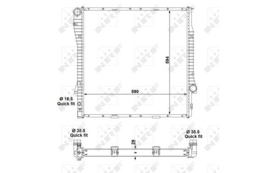 Radiator, engine cooling, Image 5