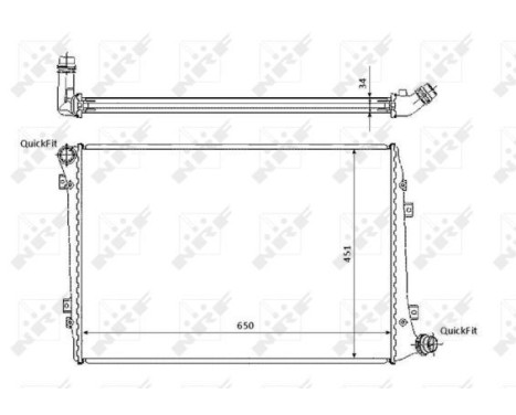 Radiator, engine cooling, Image 4