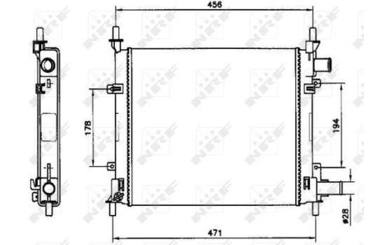 Radiator, engine cooling, Image 5
