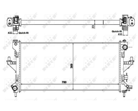 Radiator, engine cooling, Image 3