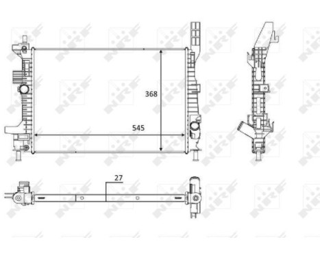 Radiator, engine cooling, Image 5