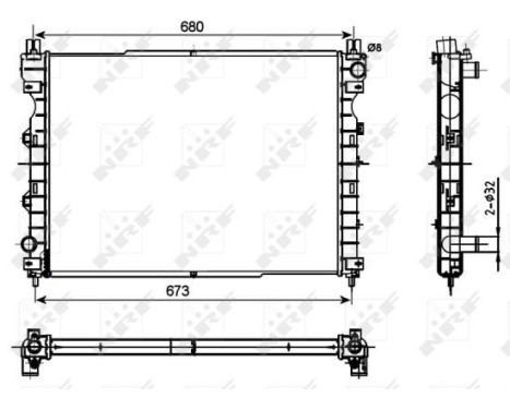 Radiator, engine cooling, Image 5