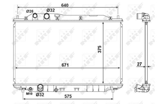 Radiator, engine cooling, Image 3