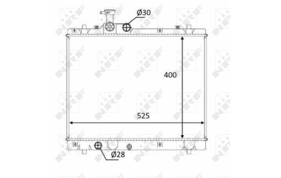 Radiator, engine cooling