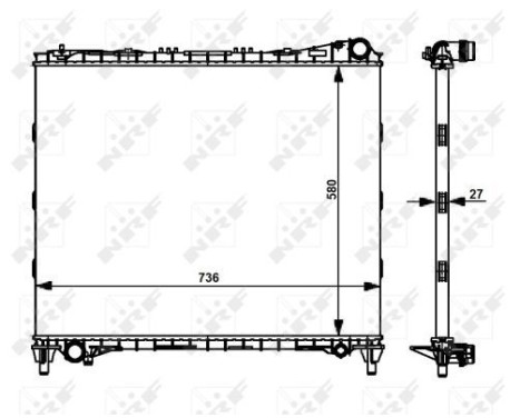 Radiator, engine cooling, Image 5