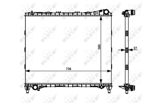 Radiator, engine cooling, Image 5