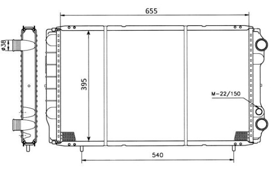 Radiator, engine cooling, Image 5