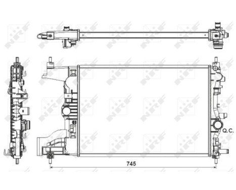 Radiator, engine cooling, Image 4