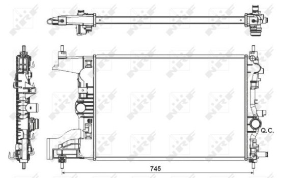 Radiator, engine cooling, Image 3