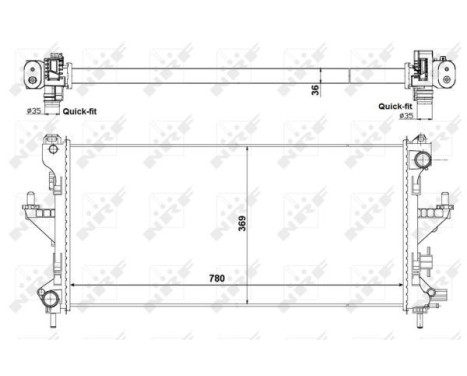 Radiator, engine cooling, Image 3