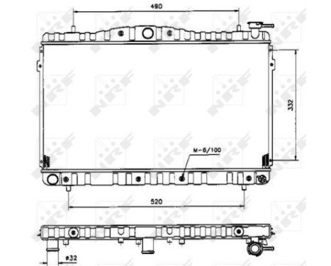 Radiator, engine cooling, Image 5