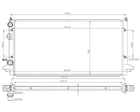 Radiator, engine cooling, Image 5
