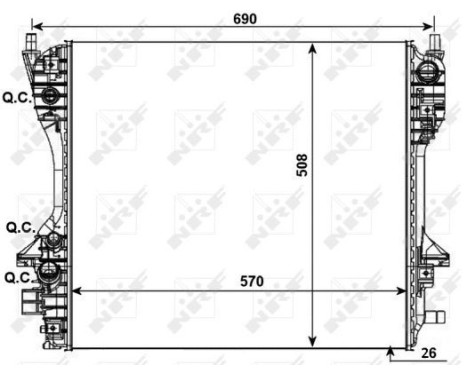Radiator, engine cooling, Image 5