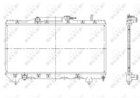 Radiator, engine cooling