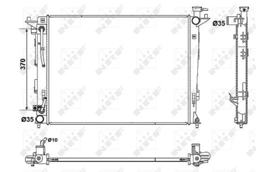 Radiator, engine cooling, Image 5