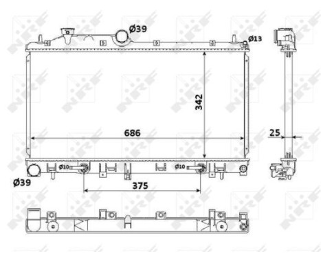 Radiator, engine cooling, Image 4