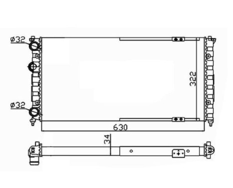 Radiator, engine cooling, Image 5