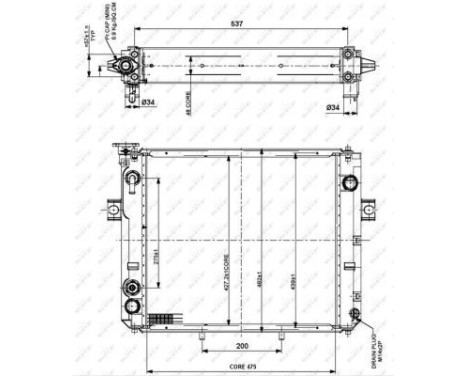 Radiator, engine cooling, Image 4