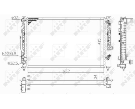 Radiator, engine cooling, Image 5