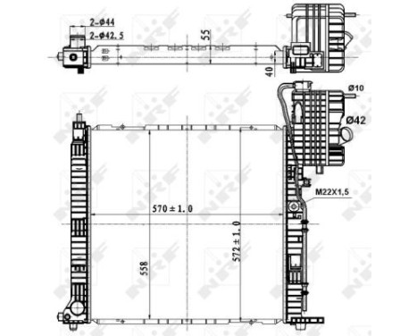 Radiator, engine cooling, Image 5