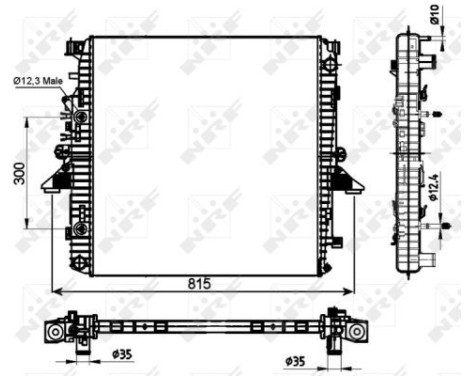 Radiator, engine cooling, Image 5