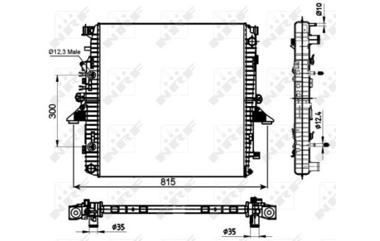 Radiator, engine cooling, Image 5