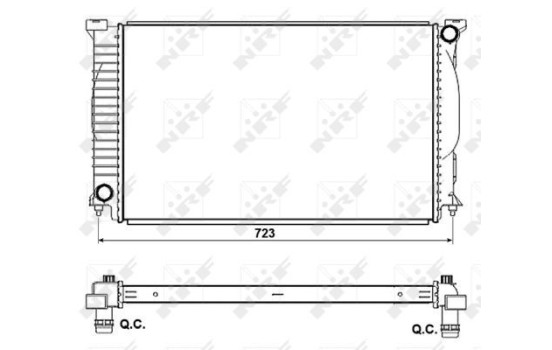 Radiator, engine cooling, Image 5