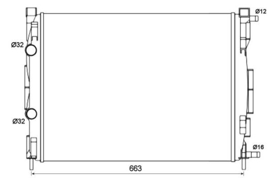 Radiator, engine cooling, Image 3