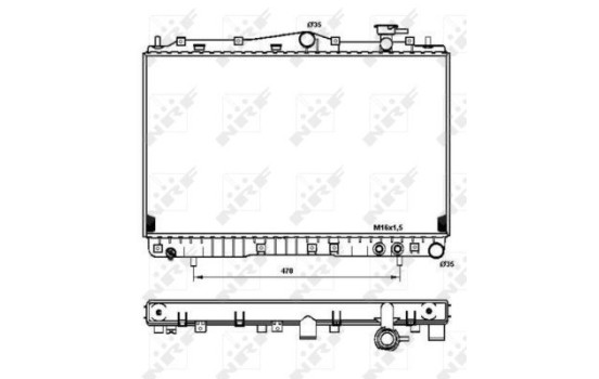 Radiator, engine cooling, Image 5